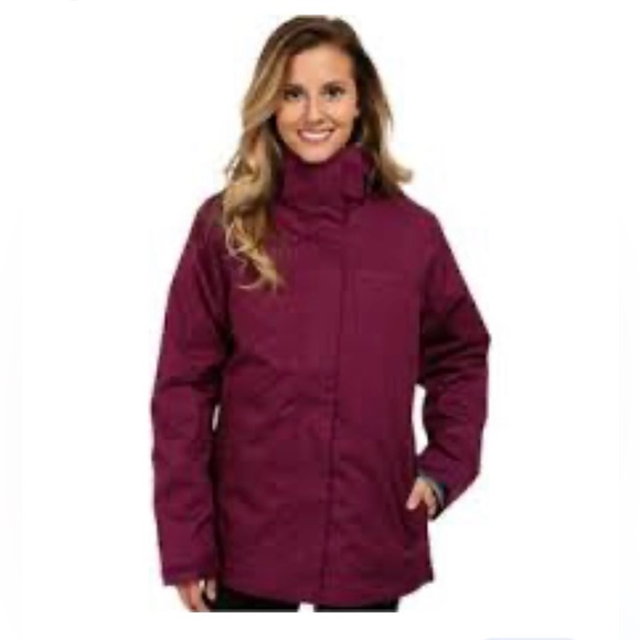 Columbia Women's Bugaboo II Fleece Interchangeable Jacket, Malbec,  Medium - Picture 1 of 8